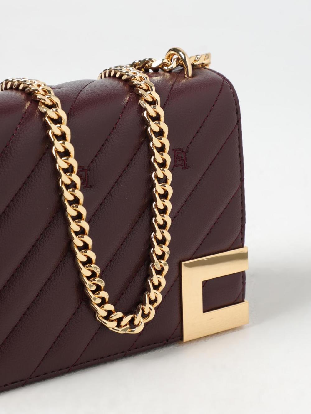 Giglio Borsa Elisabetta Franchi In Pelle Sintetica Trapuntata