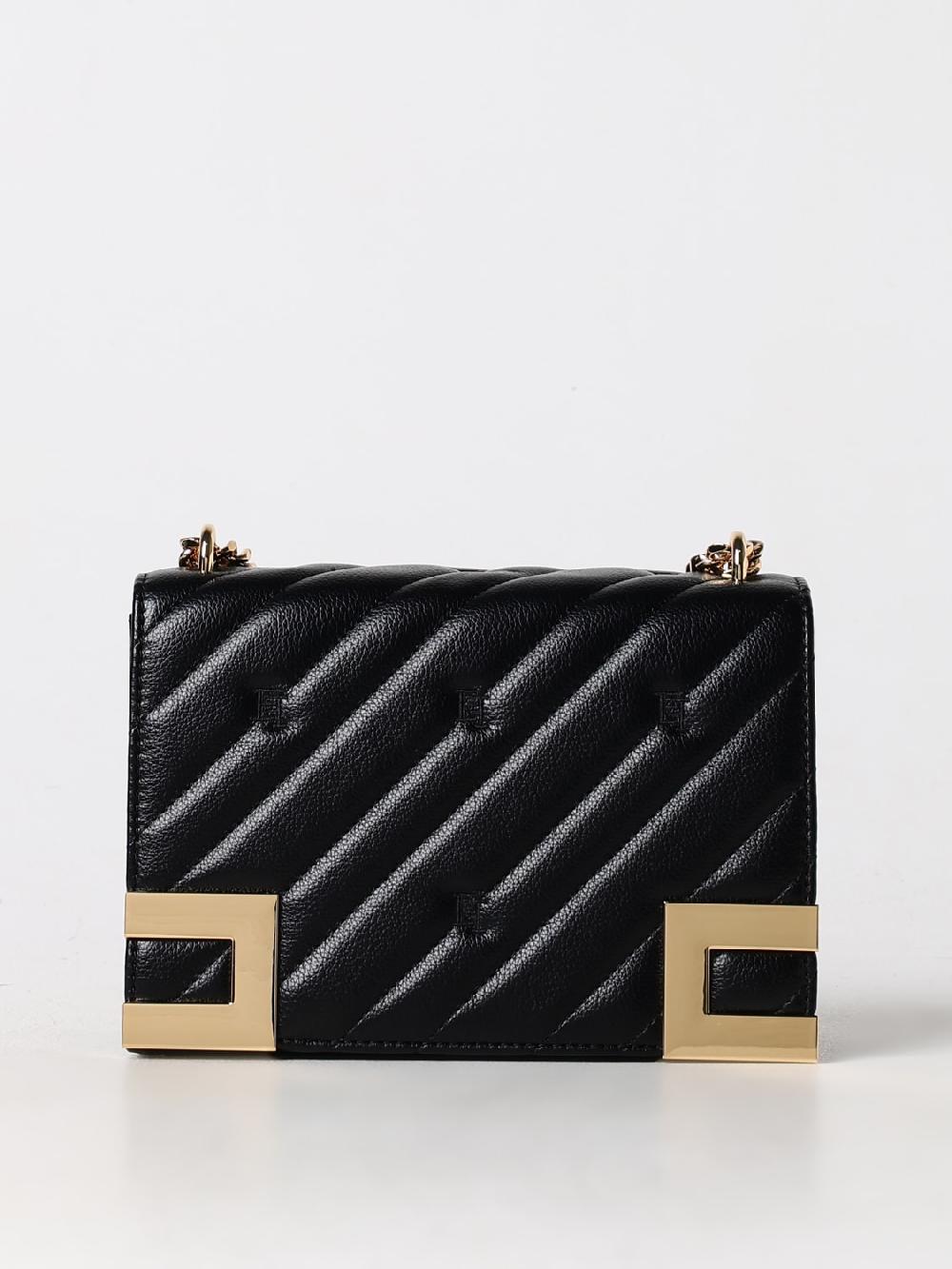 Giglio Borsa Elisabetta Franchi in pelle sintetica trapuntata