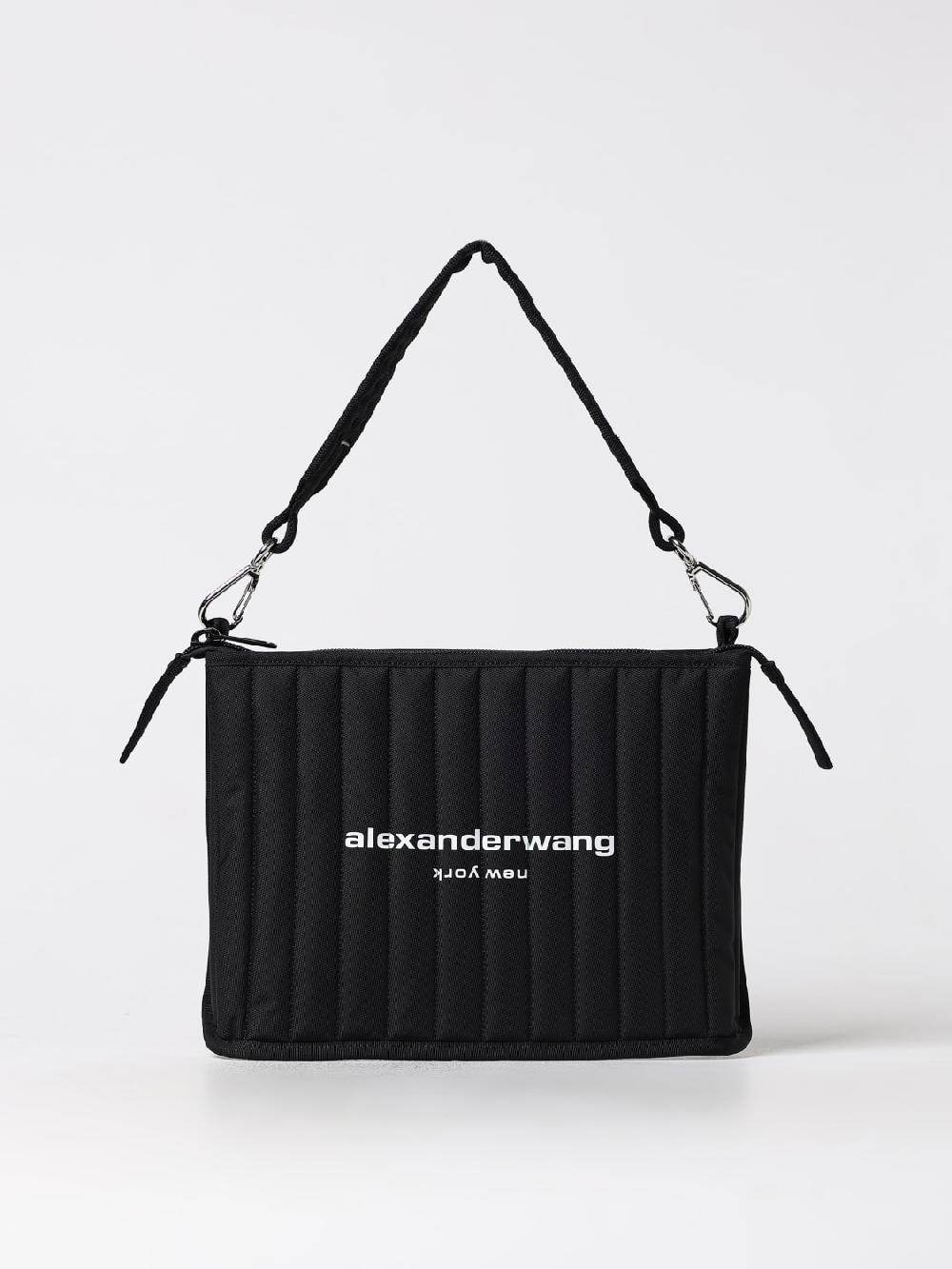 Giglio Borsa Elite Tech Alexander Wang in nylon trapuntato con logo
