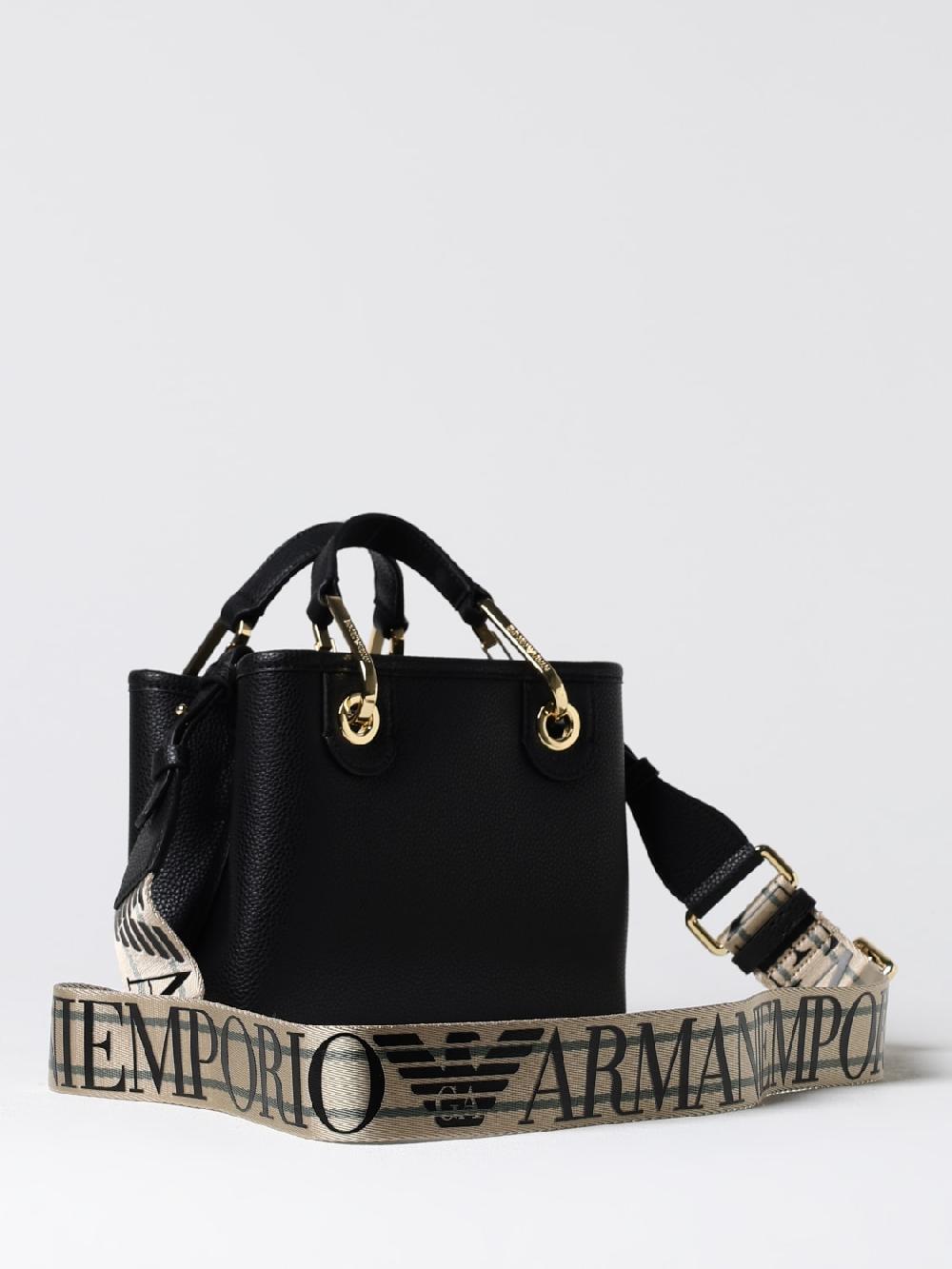 Giglio Borsa Emporio Armani In Pelle Sintetica A Grana
