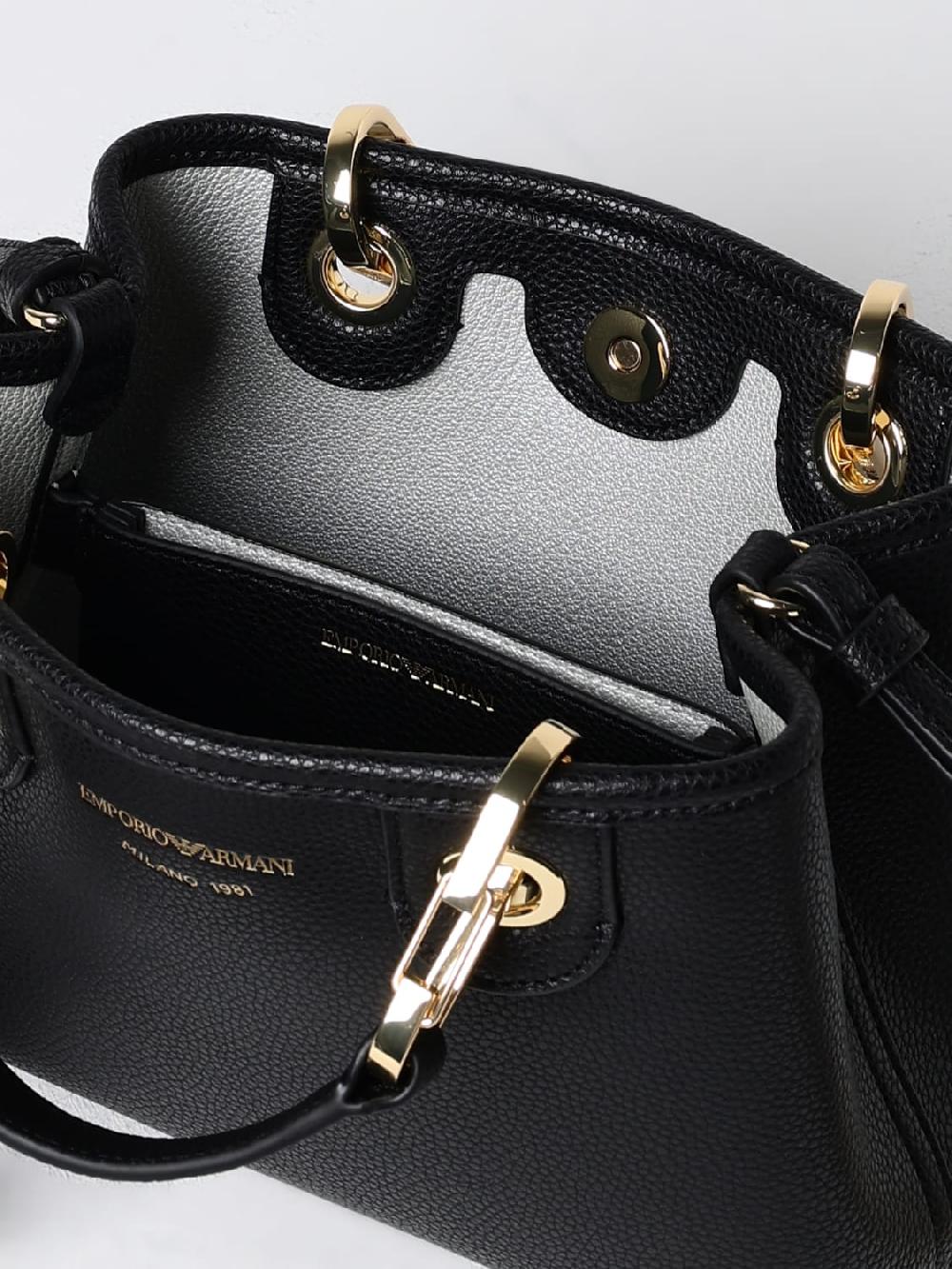 Giglio Borsa Emporio Armani In Pelle Sintetica A Grana