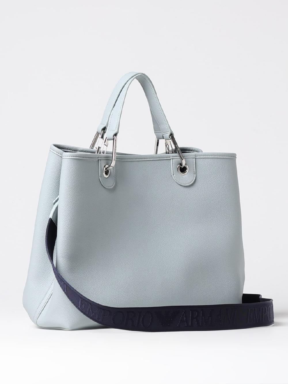 Giglio Borsa Emporio Armani In Pelle Sintetica A Grana