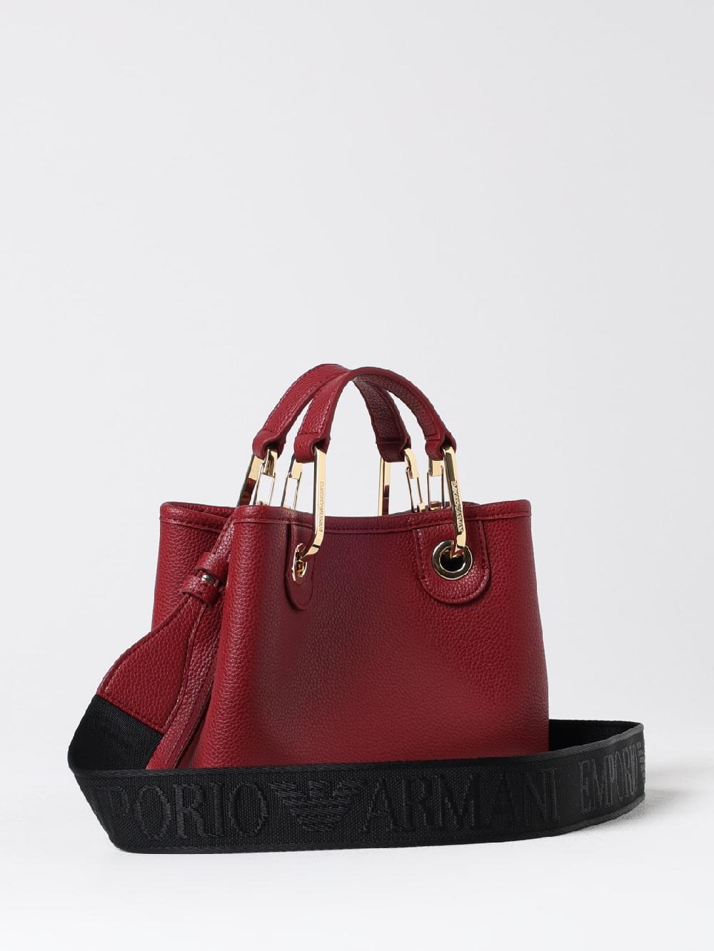 Giglio Borsa Emporio Armani In Pelle Sintetica A Grana