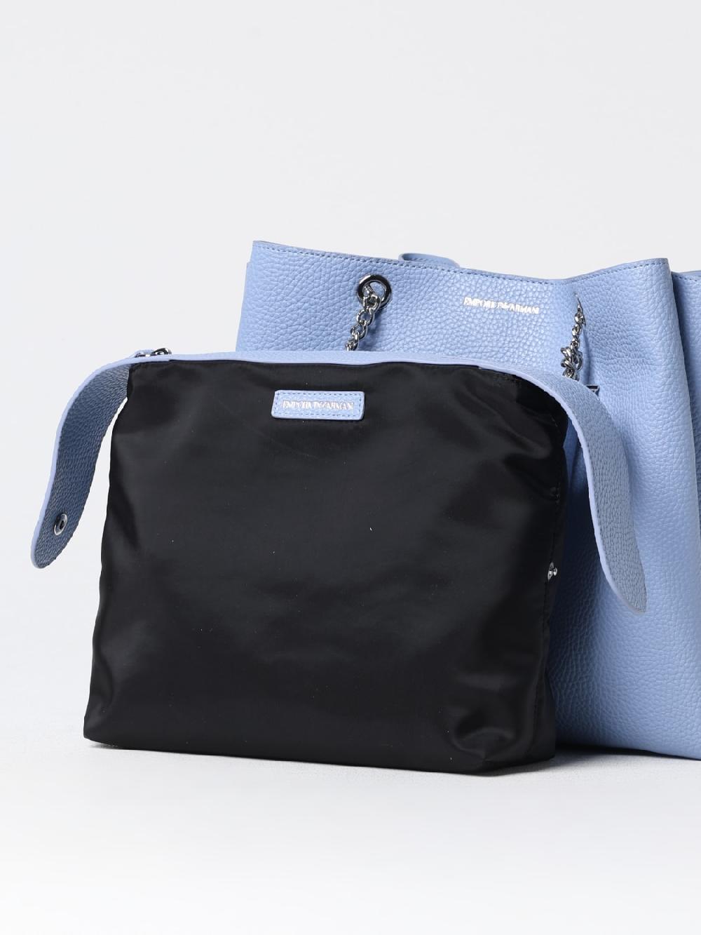 Giglio Borsa Emporio Armani In Pelle Sintetica A Grana