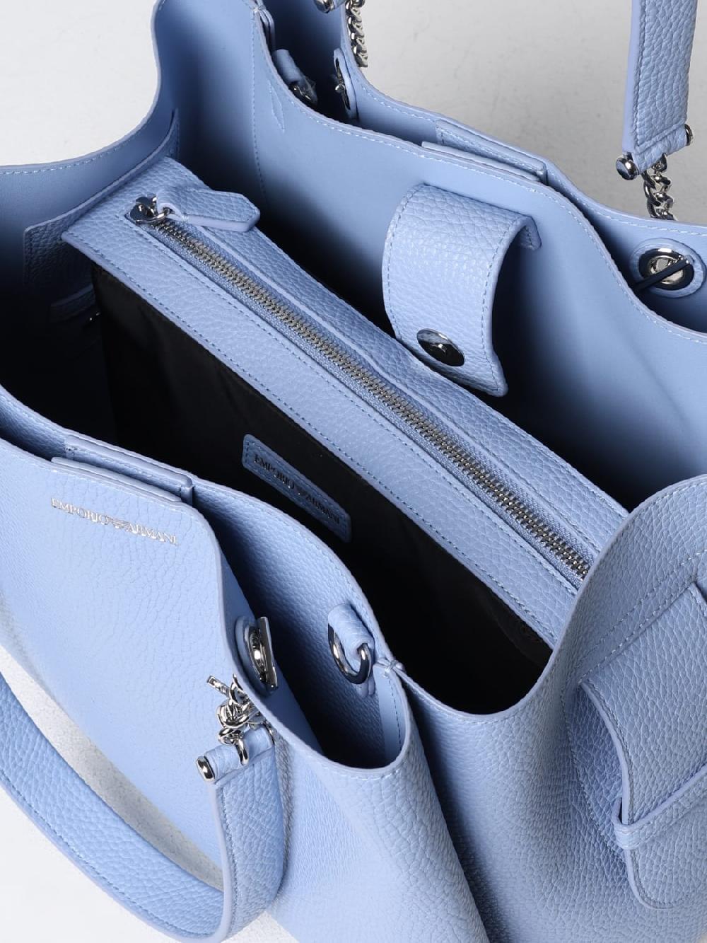 Giglio Borsa Emporio Armani In Pelle Sintetica A Grana