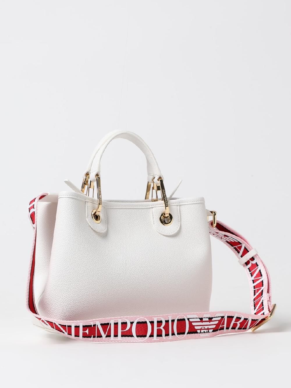 Giglio Borsa Emporio Armani In Pelle Sintetica A Grana