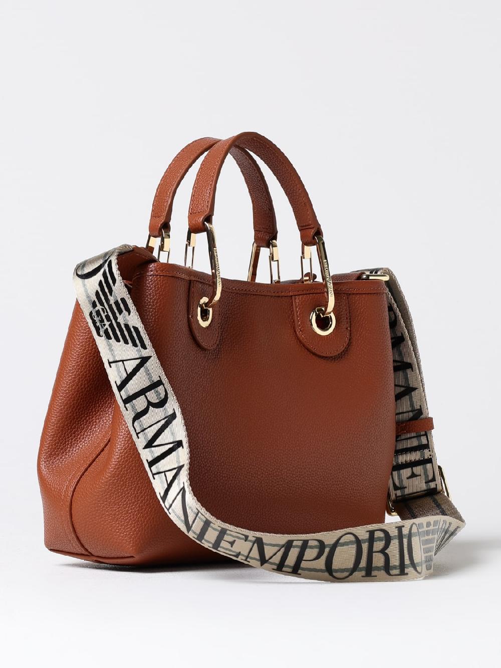 Giglio Borsa Emporio Armani In Pelle Sintetica A Grana