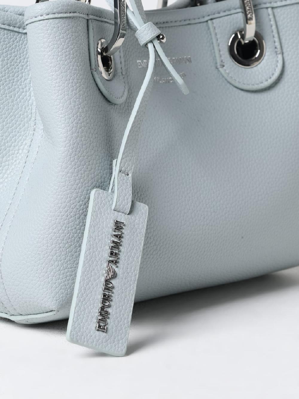 Giglio Borsa Emporio Armani In Pelle Sintetica A Grana