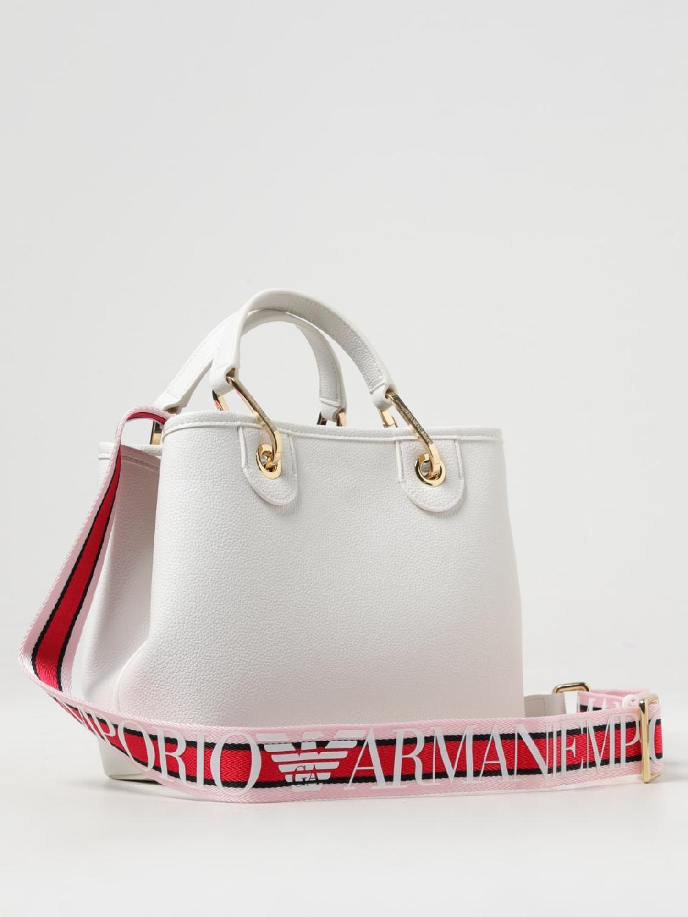 Giglio Borsa Emporio Armani In Pelle Sintetica A Grana