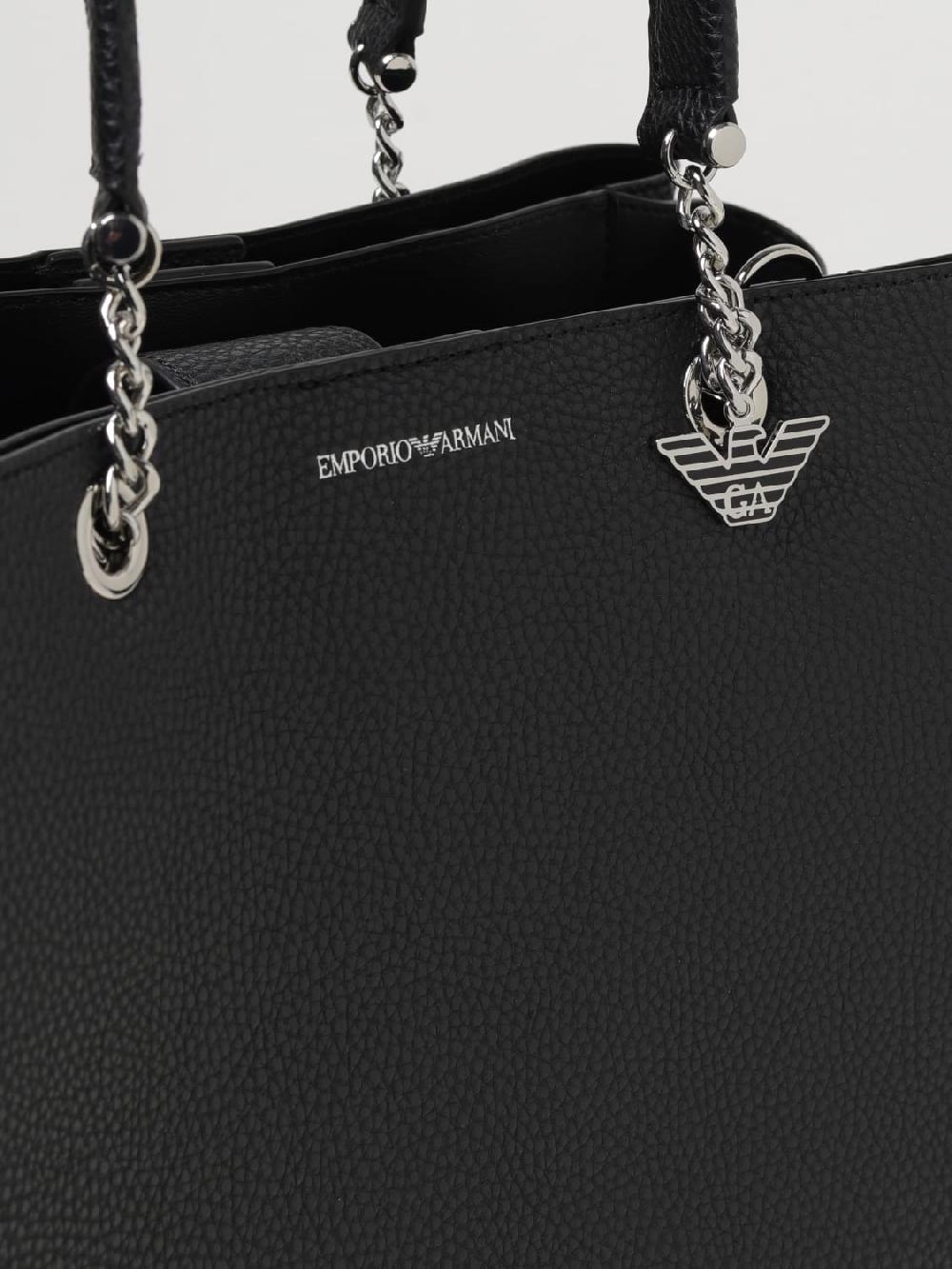 Giglio Borsa Emporio Armani In Pelle Sintetica A Grana