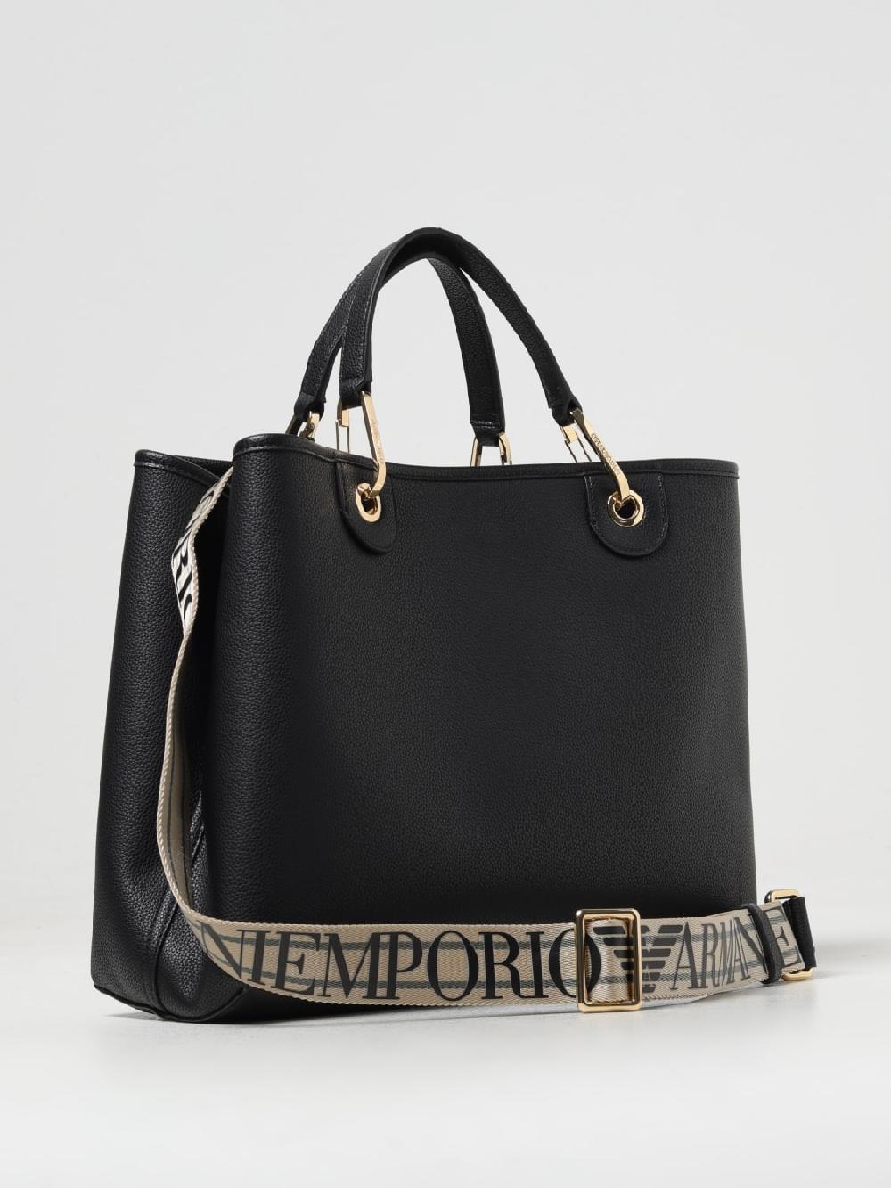 Giglio Borsa Emporio Armani In Pelle Sintetica A Grana