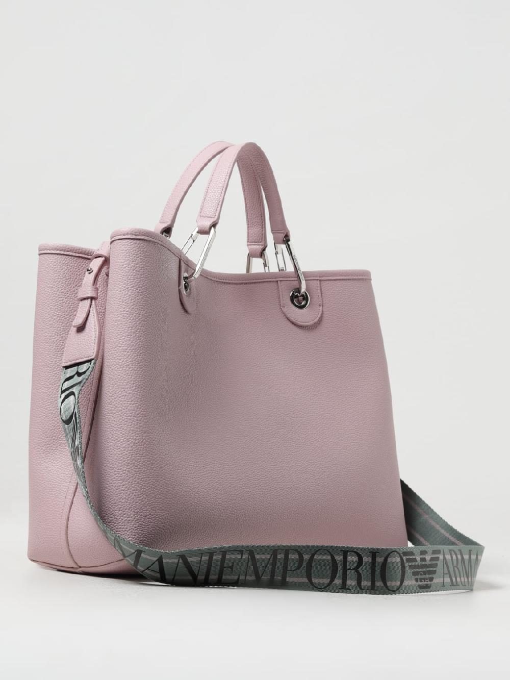 Giglio Borsa Emporio Armani In Pelle Sintetica A Grana