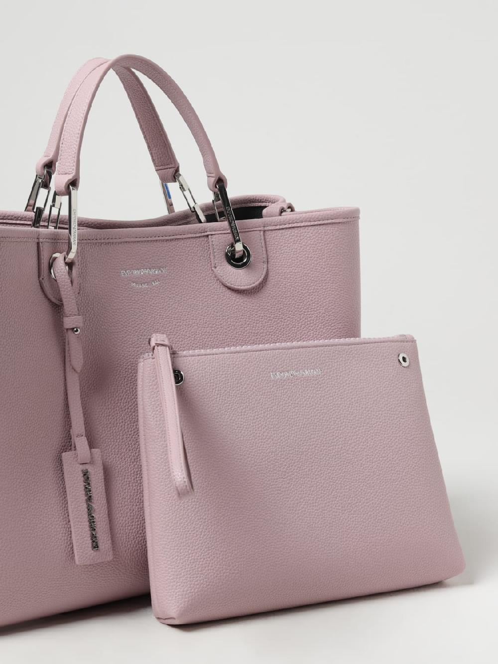Giglio Borsa Emporio Armani In Pelle Sintetica A Grana