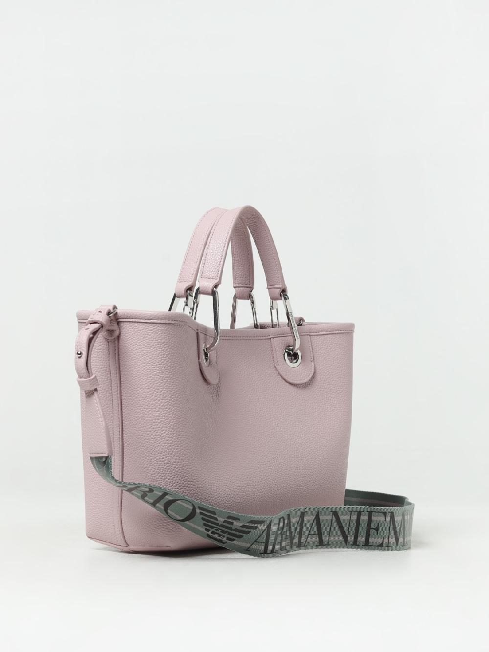 Giglio Borsa Emporio Armani In Pelle Sintetica A Grana