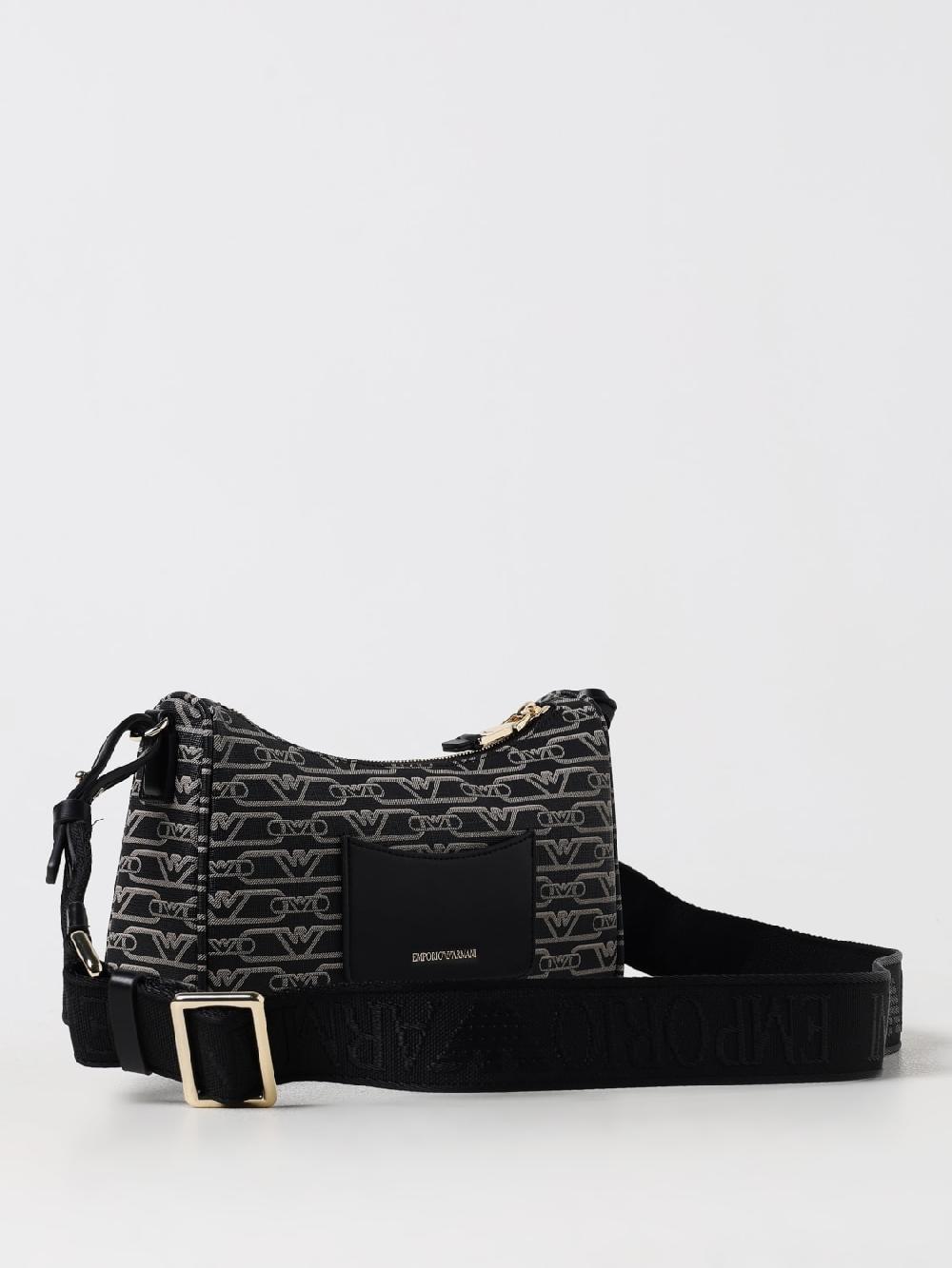 Giglio Borsa Emporio Armani In Tessuto Con Logo Jacquard