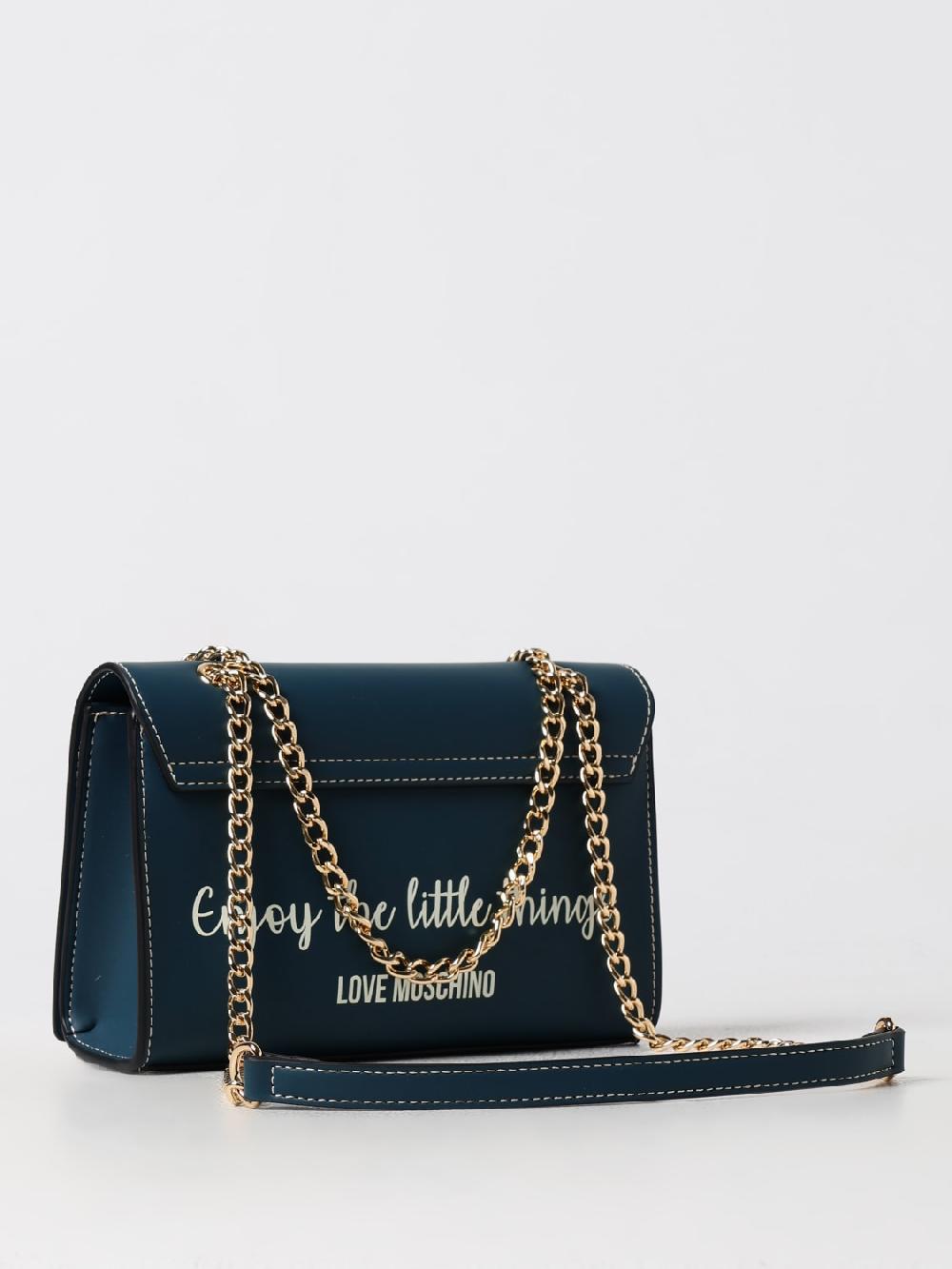 Giglio Borsa Enjoy The Little Things Love Moschino In Pelle Sintetica
