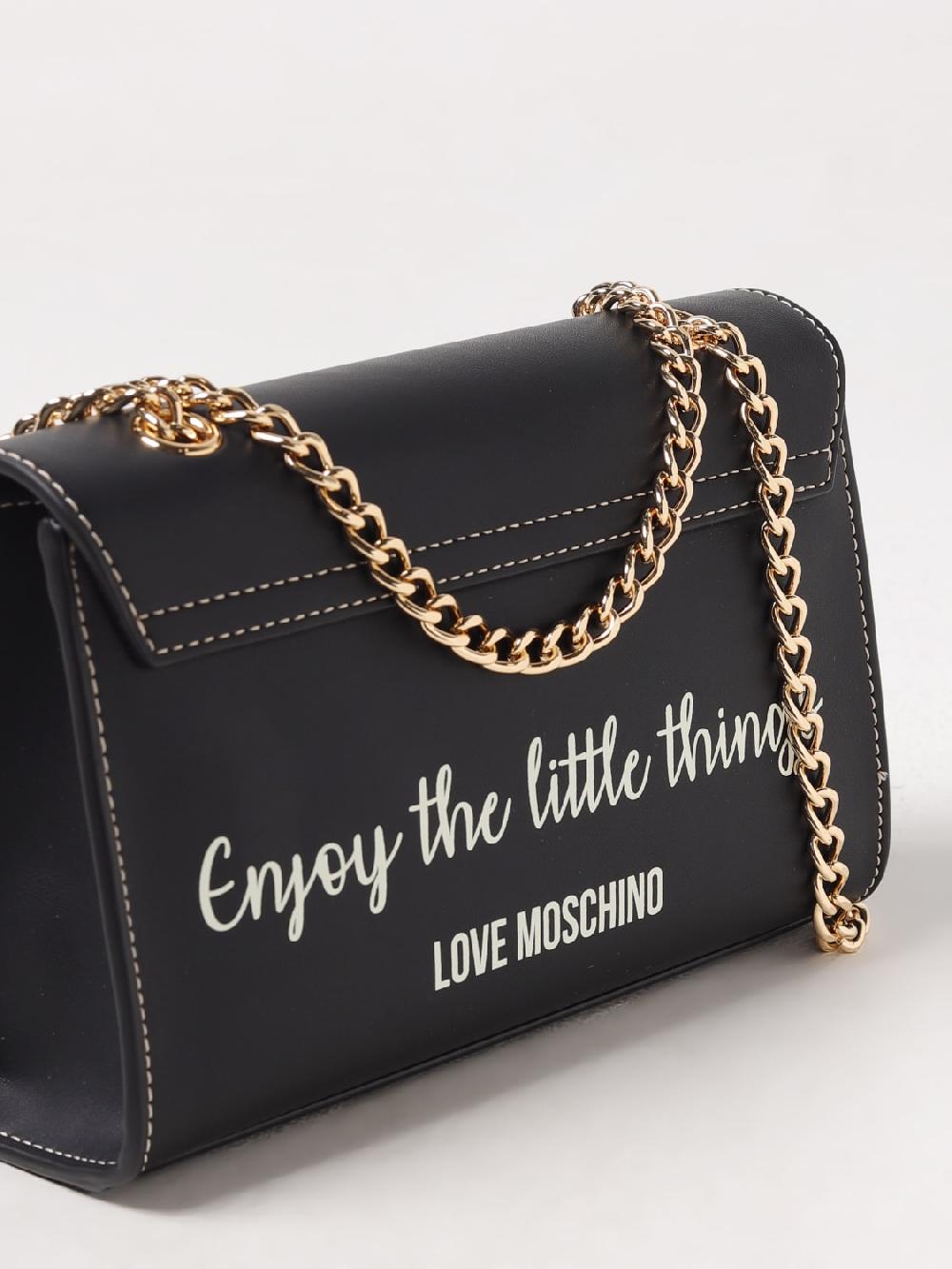 Giglio Borsa Enjoy The Little Things Love Moschino In Pelle Sintetica