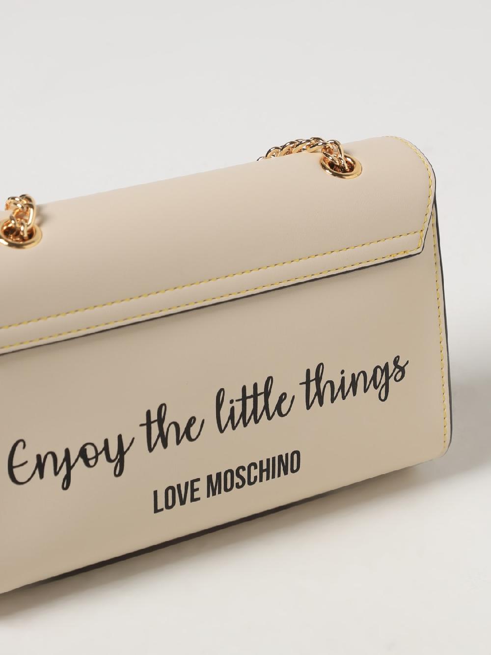 Giglio Borsa Enjoy The Little Things Love Moschino In Pelle Sintetica