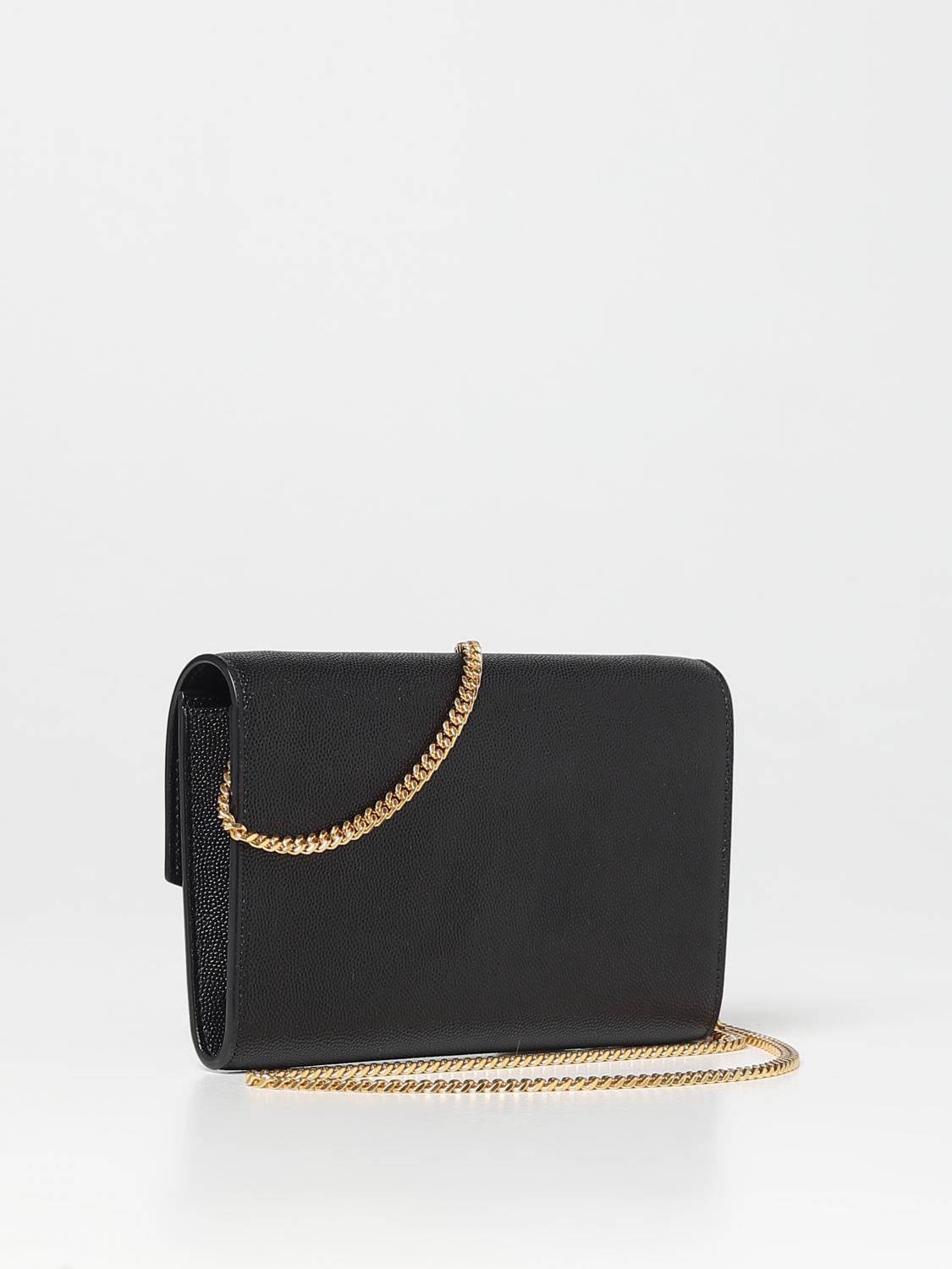 Giglio Borsa Envelope Saint Laurent In Pelle Grain De Poudre