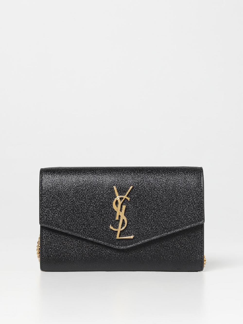 Giglio Borsa Envelope Saint Laurent in pelle grain de poudre