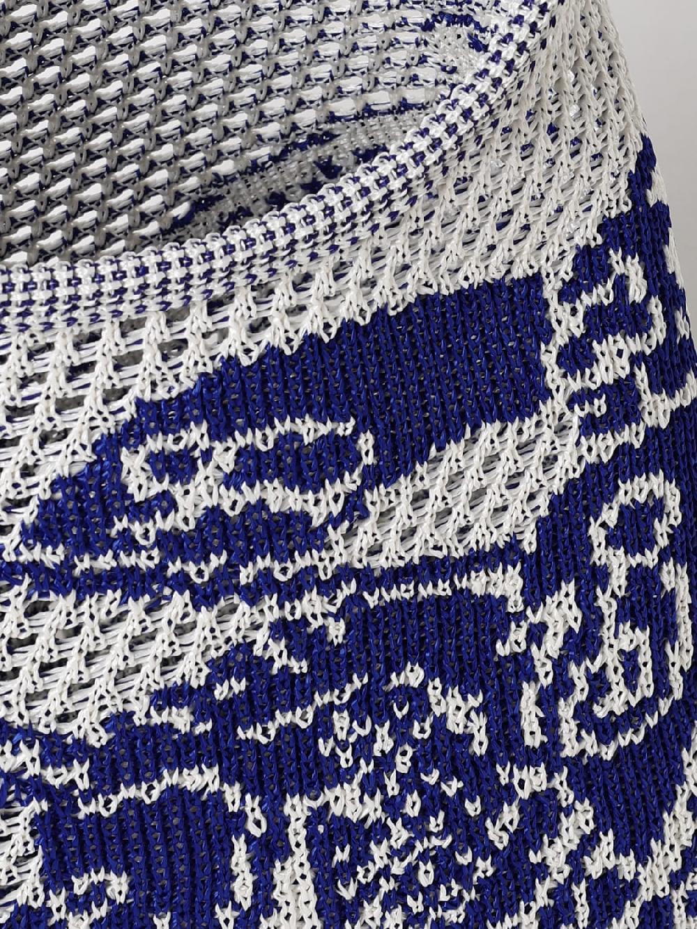 Giglio Borsa Equestrian Knight Burberry In Viscosa All'uncinetto