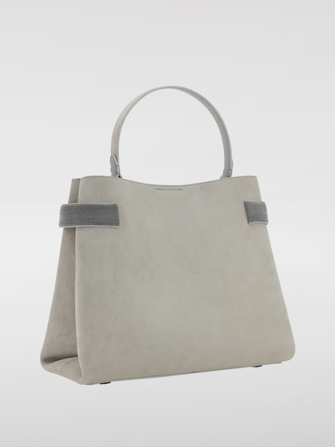 Giglio Borsa Essence Brunello Cucinelli In Pelle Scamosciata