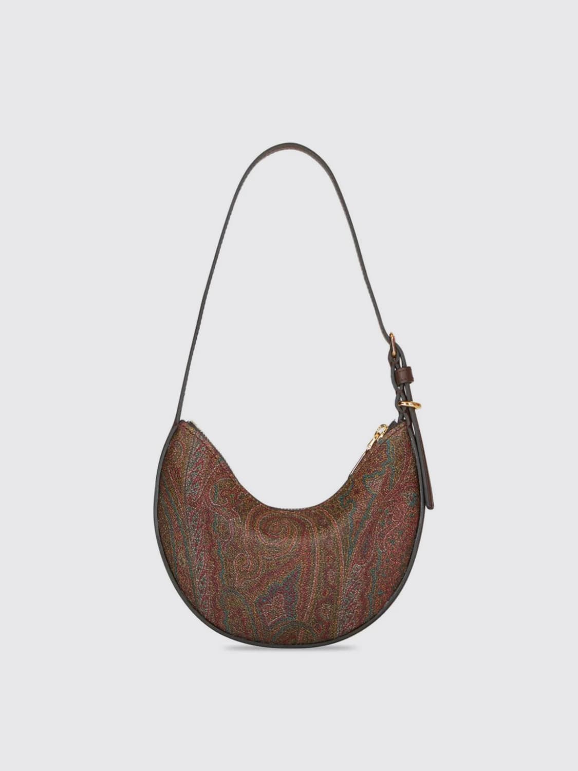 Giglio Borsa Essential Etro In Cotone Spalmato Con Paisley All Over