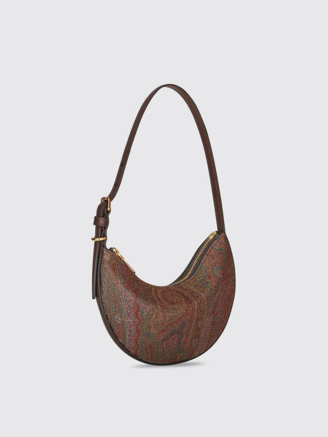 Giglio Borsa Essential Etro In Cotone Spalmato Con Paisley All Over