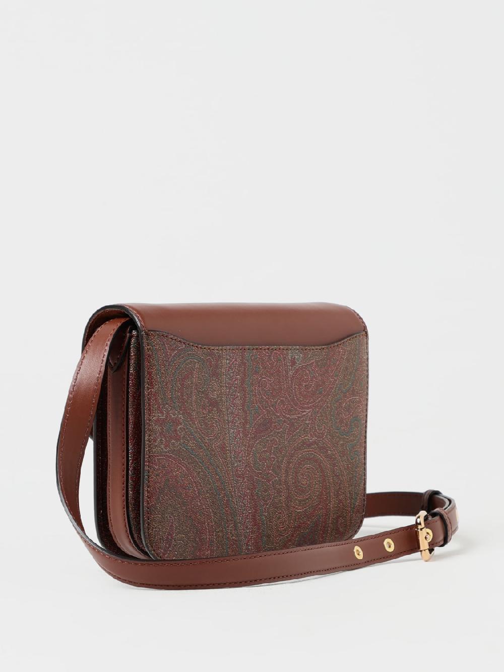 Giglio Borsa Essential Etro In Cotone Spalmato E Pelle