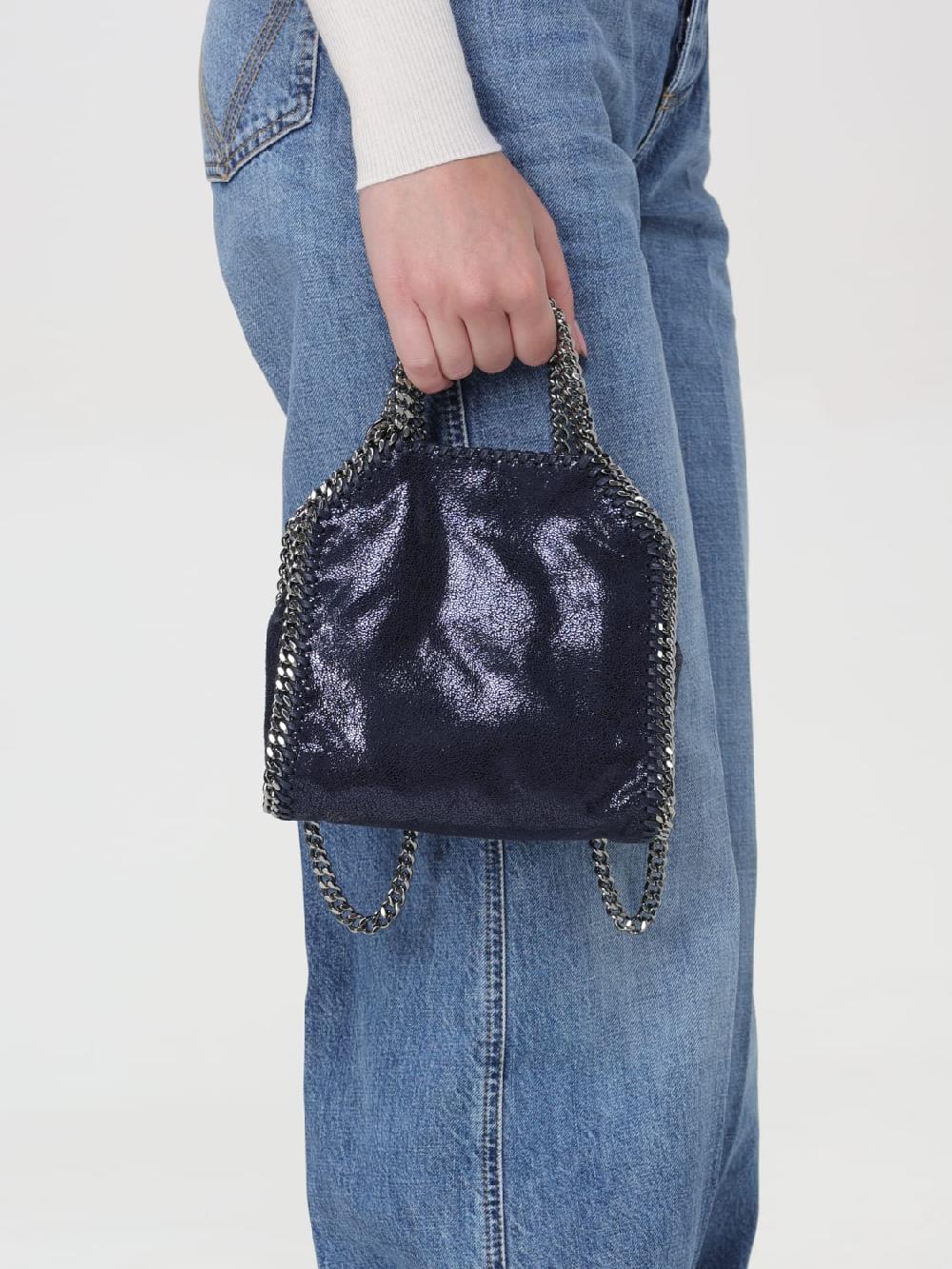Giglio Borsa Falabella Mini Stella McCartney In Pelle Sintetica Cracklè