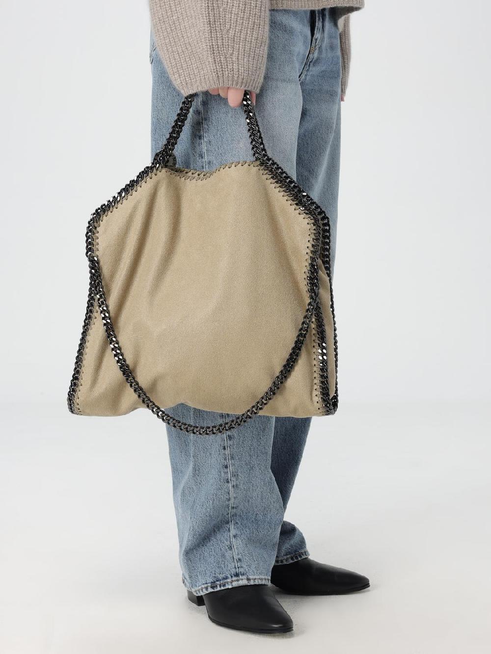Giglio Borsa Falabella Stella McCartney In Camoscio Sintetico Cracklè