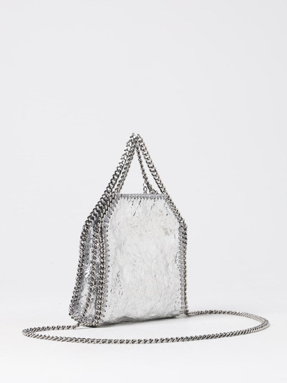 Giglio Borsa Falabella Stella McCartney In Nylon Metallizzato
