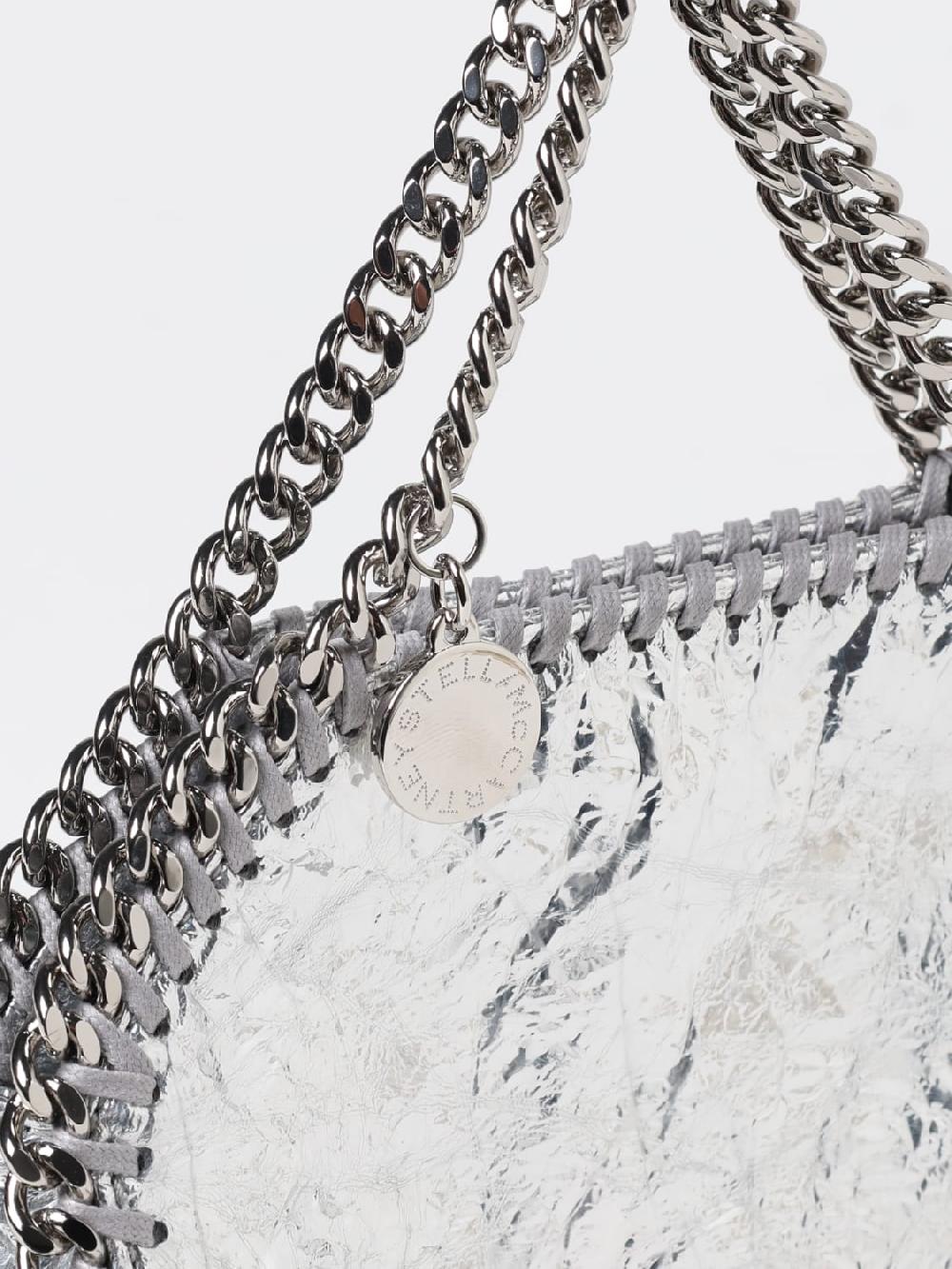 Giglio Borsa Falabella Stella McCartney In Nylon Metallizzato