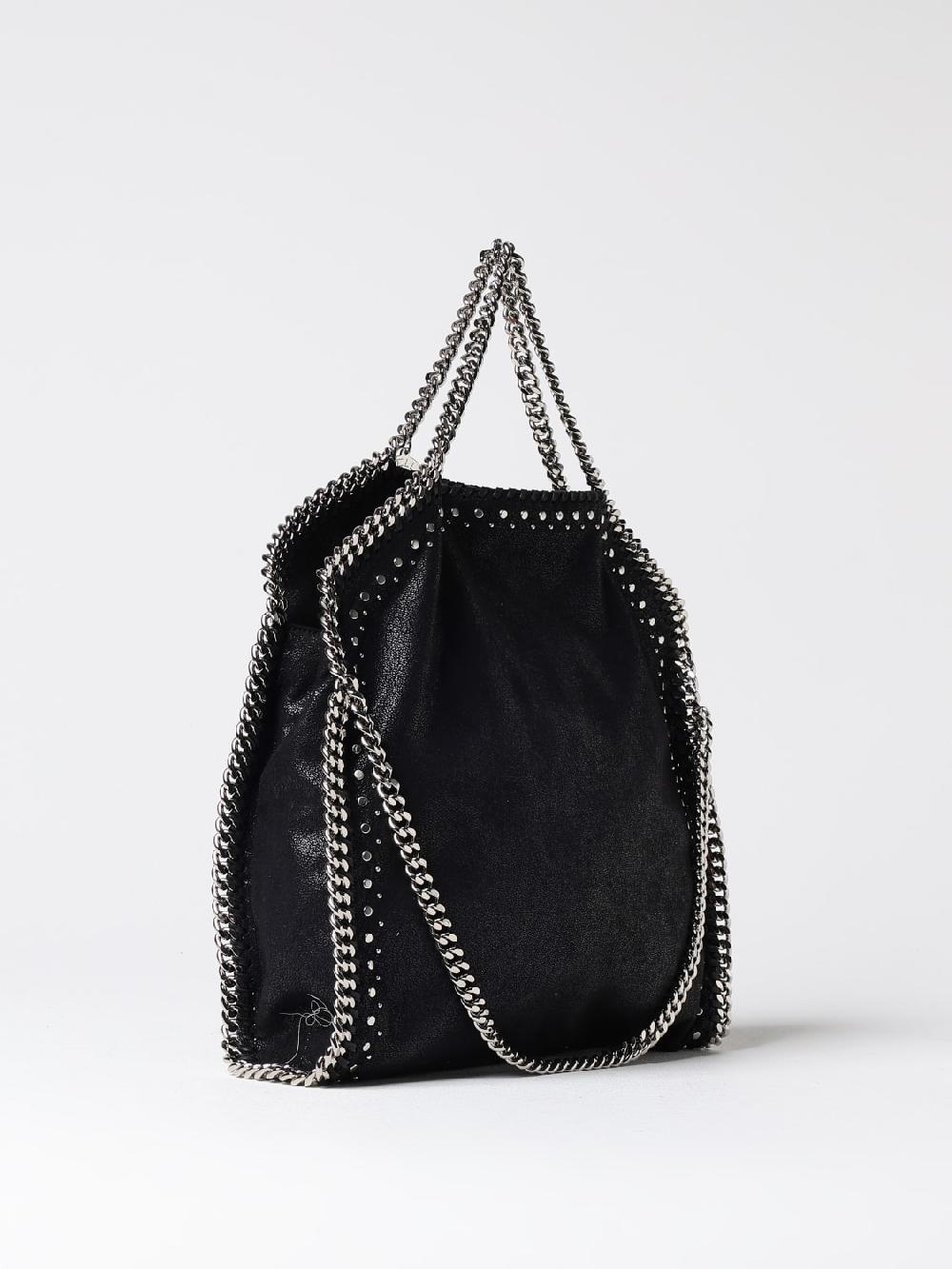 Giglio Borsa Falabella Stella McCartney In Pelle Sintetica Cracklè Con Borchie