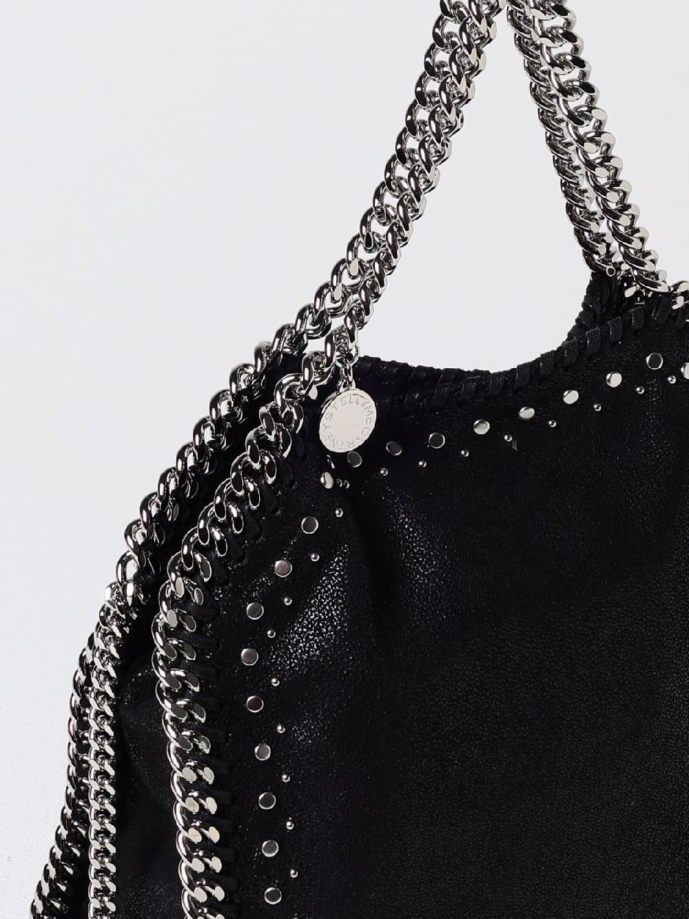 Giglio Borsa Falabella Stella McCartney In Pelle Sintetica Cracklè Con Borchie