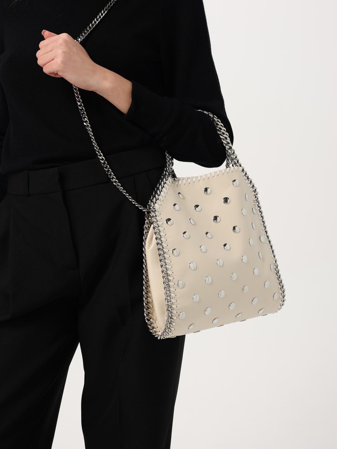 Giglio Borsa Falabella Stella McCartney In Pelle Sintetica Con Borchie All Over