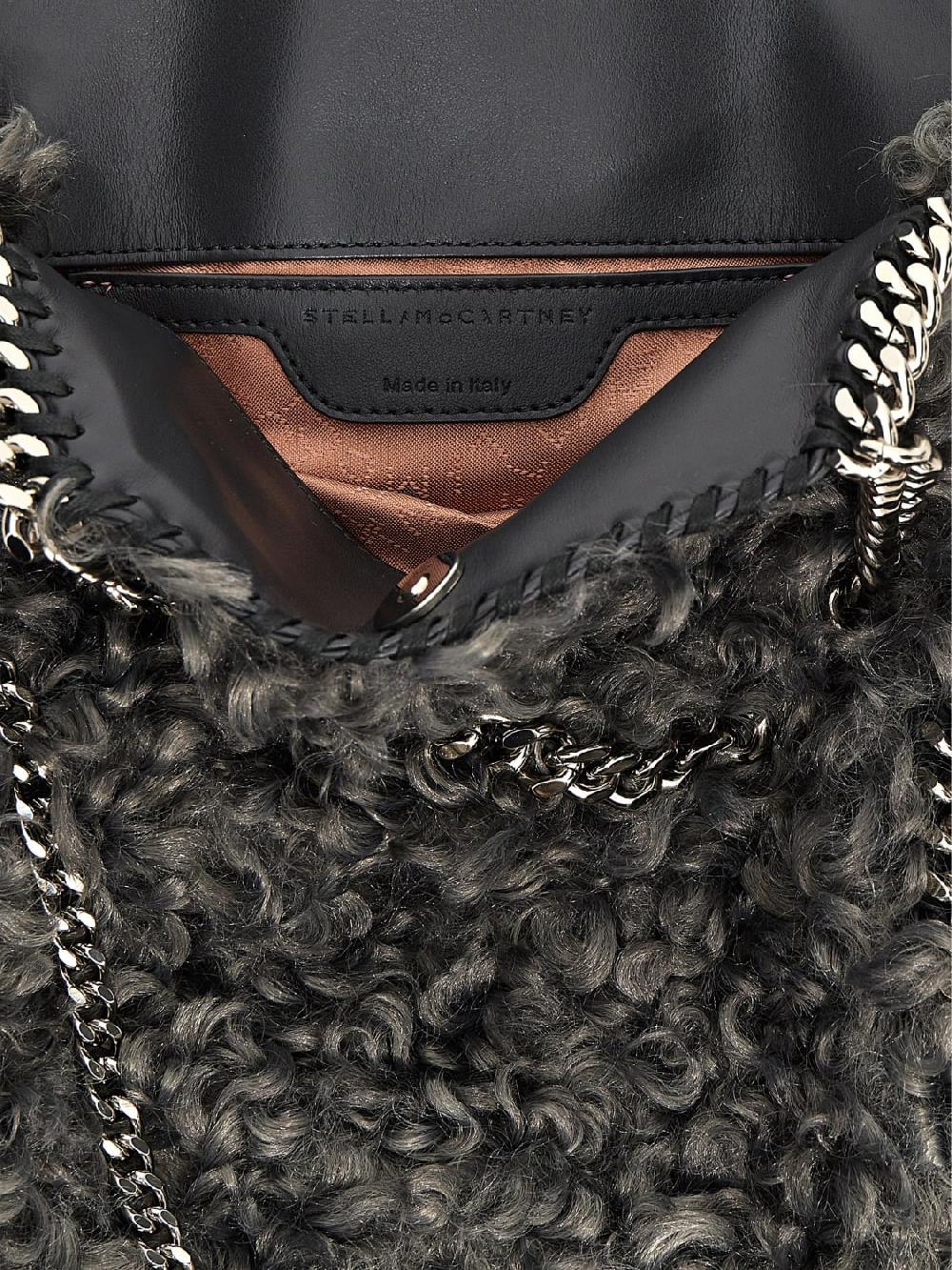 Giglio Borsa Falabella Teddy Plush Stella McCartney In Shearling