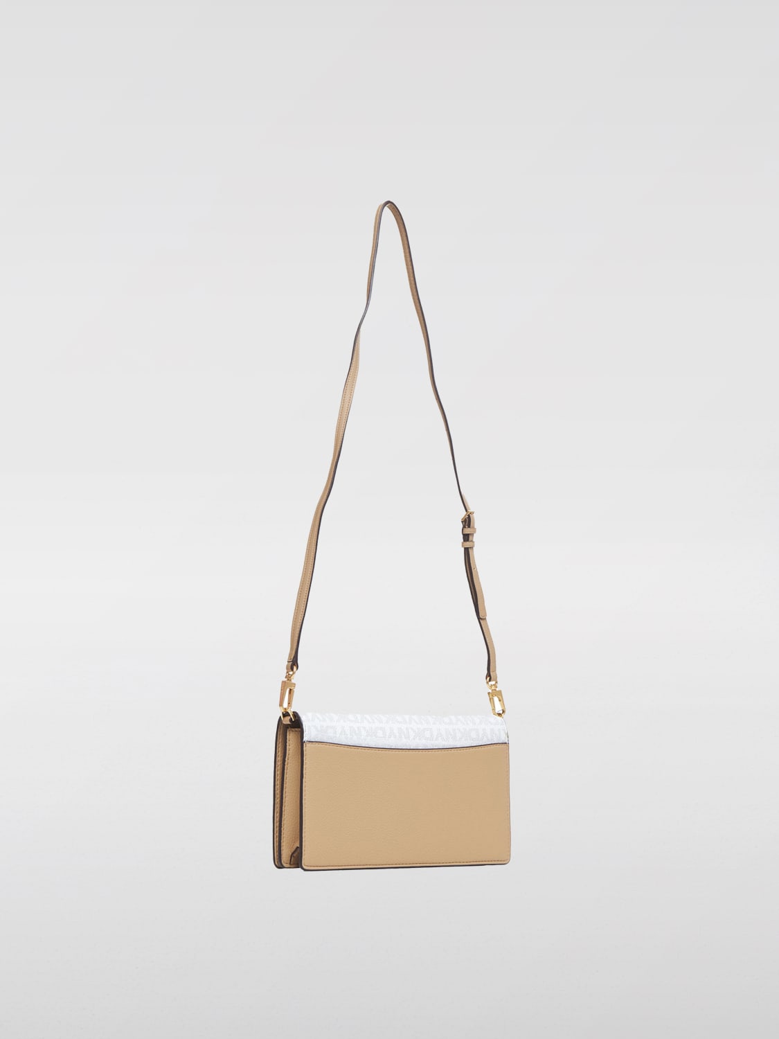 Giglio Borsa Farah Dkny In Cotone Spalmato Con Monogram All Over