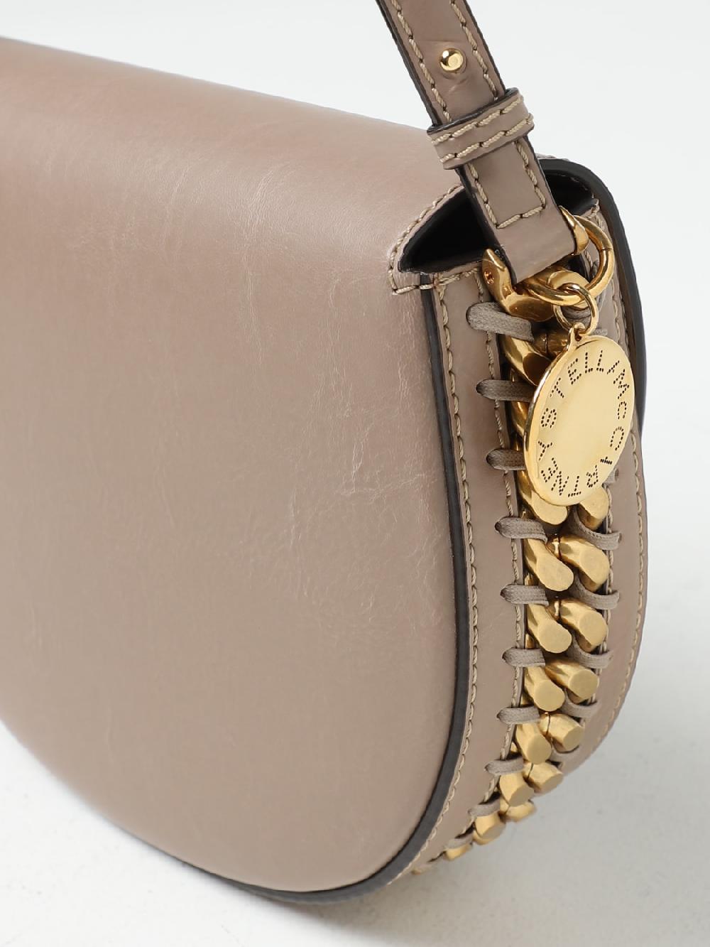 Giglio Borsa Flap Stella McCartney In Pelle Sintetica Con Dettaglio Chain