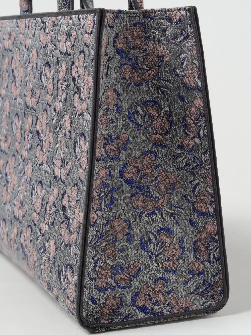 Giglio Borsa Furla In Tessuto Con Fantasia Jacquard