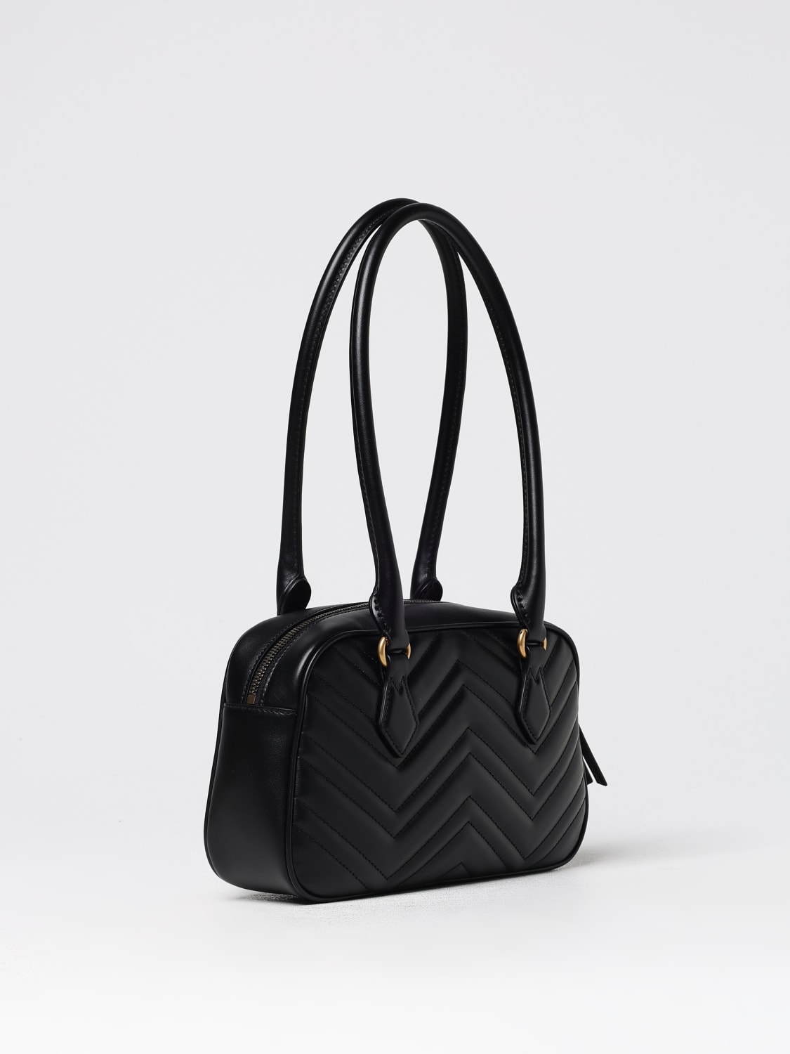 Giglio Borsa GG Marmont 2.0 Gucci In Pelle Trapuntata