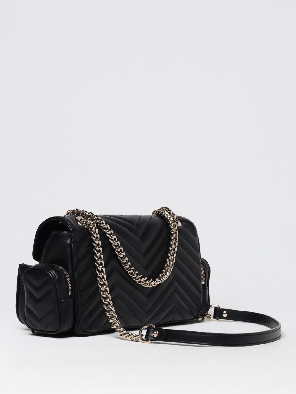 Giglio Borsa GG Marmont 2.0 Gucci In Pelle Trapuntata