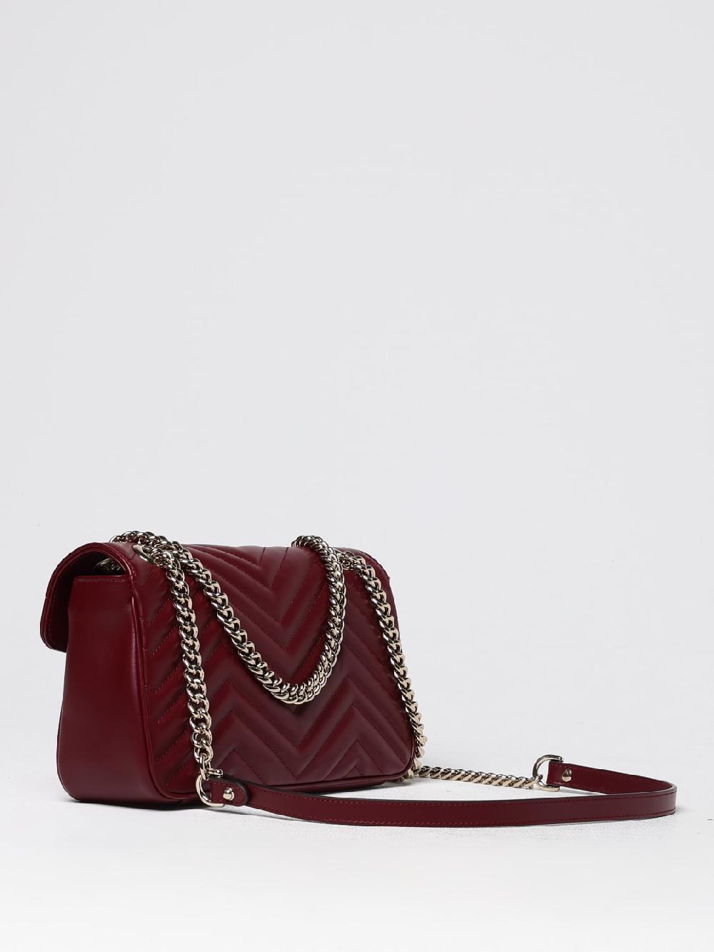 Giglio Borsa GG Marmont Gucci In Pelle Matelassè Chevron