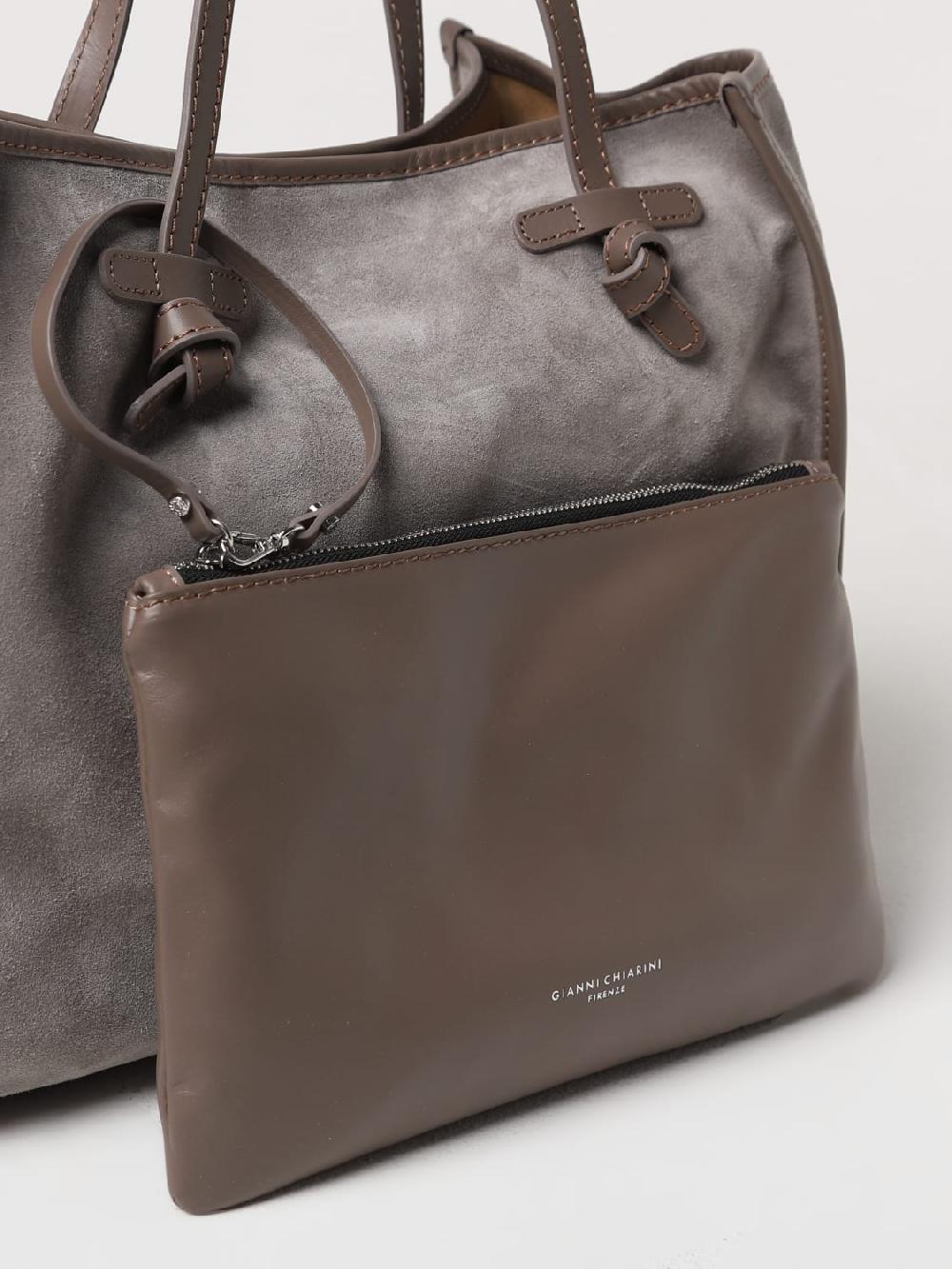 Giglio Borsa Gianni Chiarini Club Marcella In Camoscio