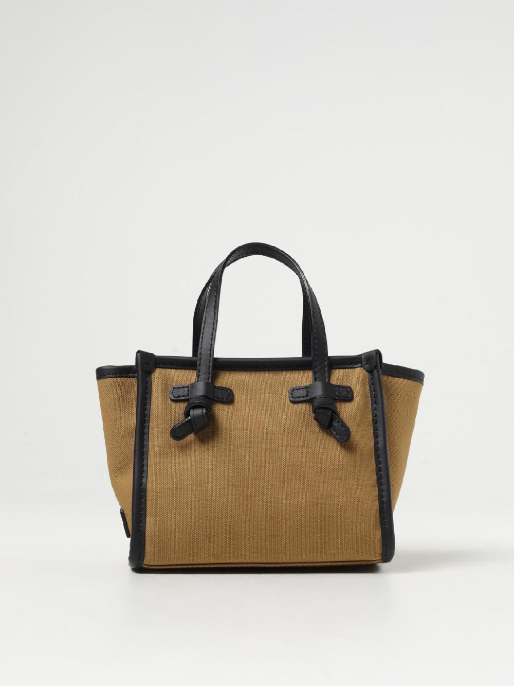 Giglio Borsa Gianni Chiarini Club Marcella in canvas e pelle