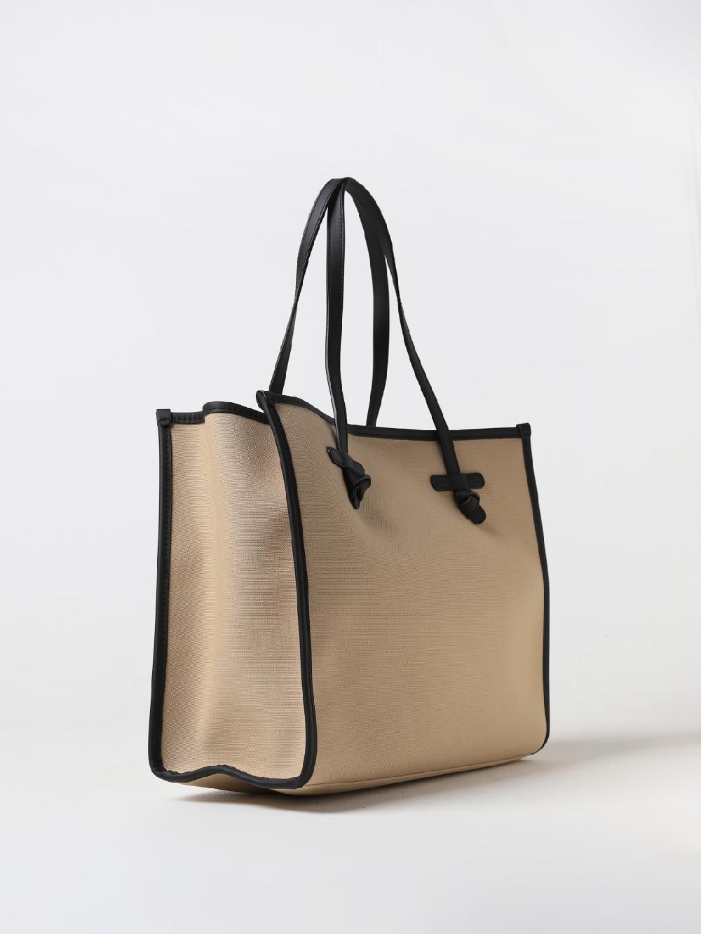 Giglio Borsa Gianni Chiarini Club Marcella In Canvas E Pelle