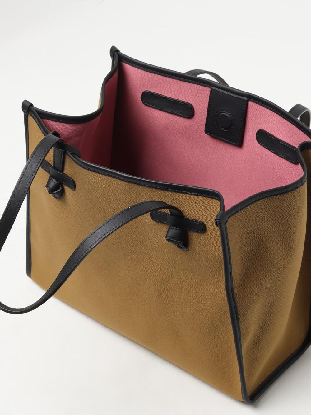 Giglio Borsa Gianni Chiarini Club Marcella In Canvas E Pelle