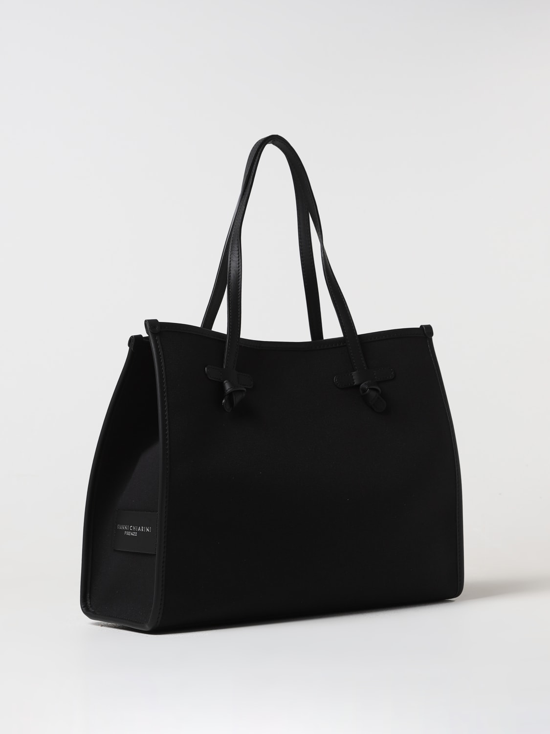 Giglio Borsa Gianni Chiarini Club Marcella In Canvas E Pelle