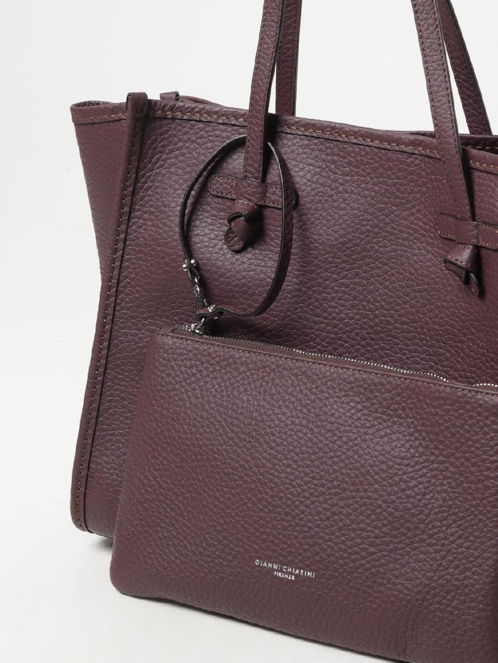 Giglio Borsa Gianni Chiarini Club Marcella In Pelle A Grana