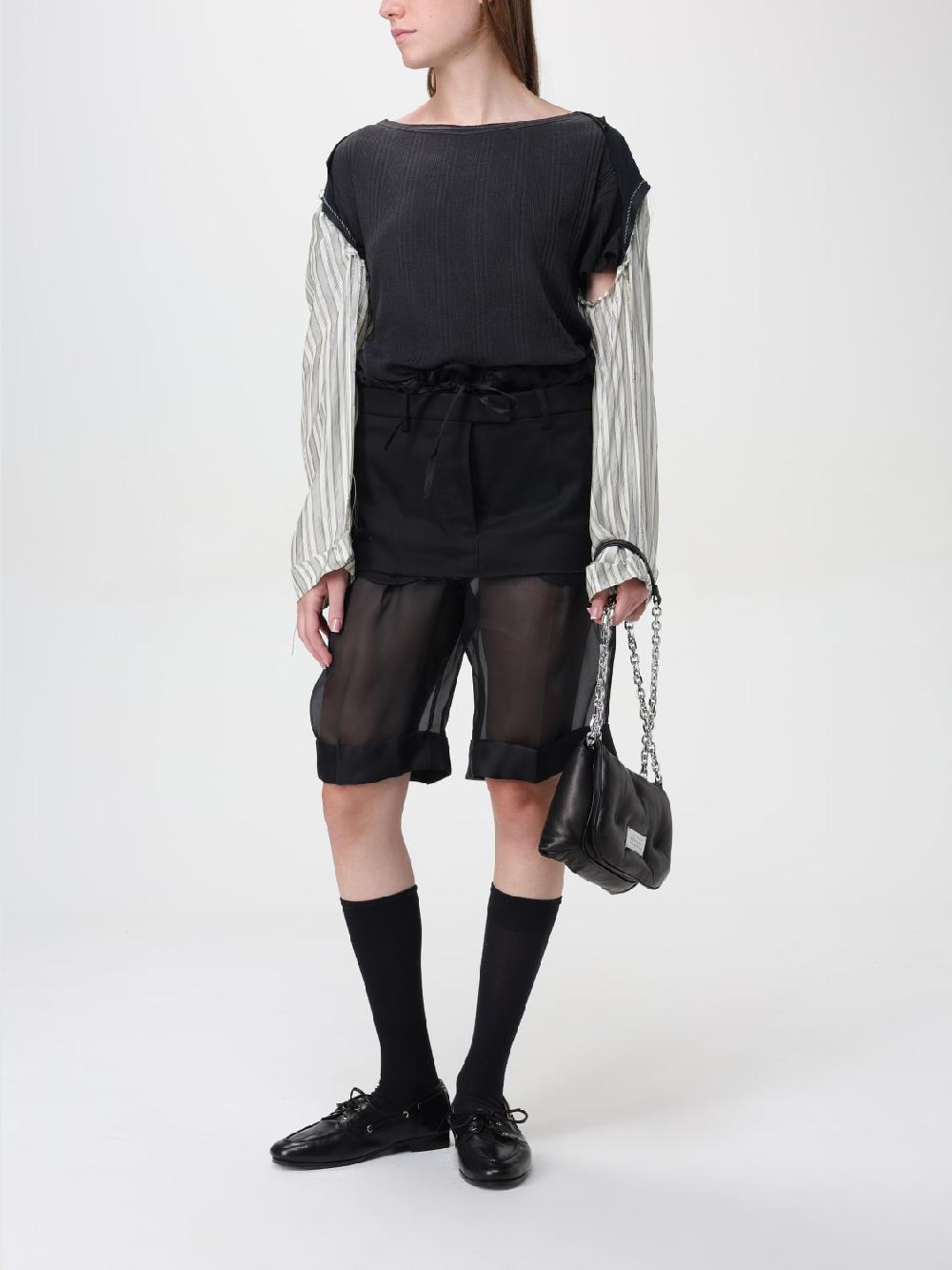Giglio Borsa Glam Slam Maison Margiela In Nappa Capitonnè